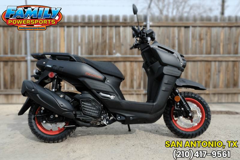 2024 YAMAHA ZUMA 125 MATTE BLACK 