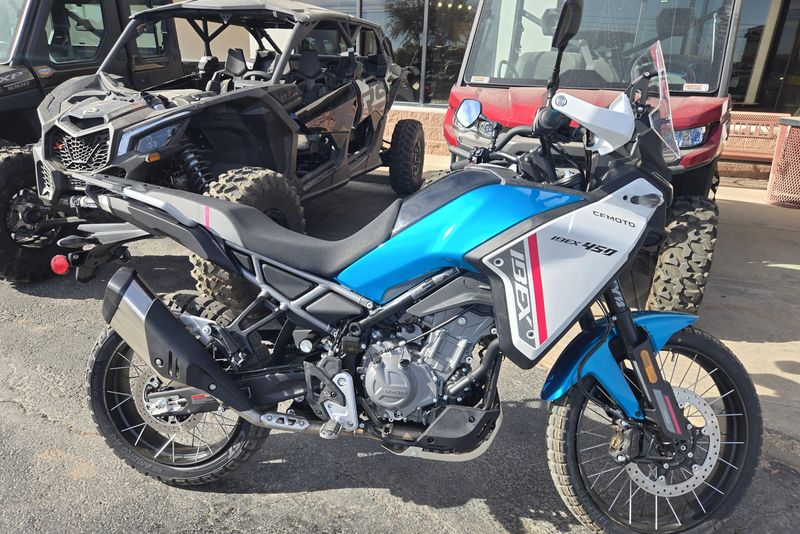 2025 CFMOTO IBEX 450 ZEPHYR BLUE 