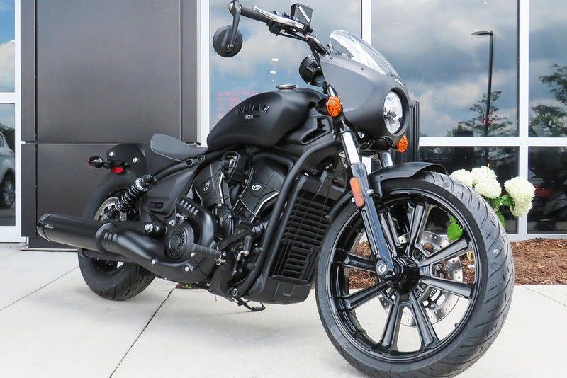 2025 INDIAN MOTORCYCLE SPORT SCOUT LIMITED BLACK SMOKE 