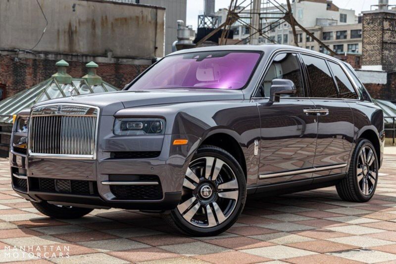 2023 Rolls-Royce Cullinan Silver Badge in a Anthracite exterior color and Grayinterior. Lotus Manhattan 347-395-5714 lotusmanhattan.com 