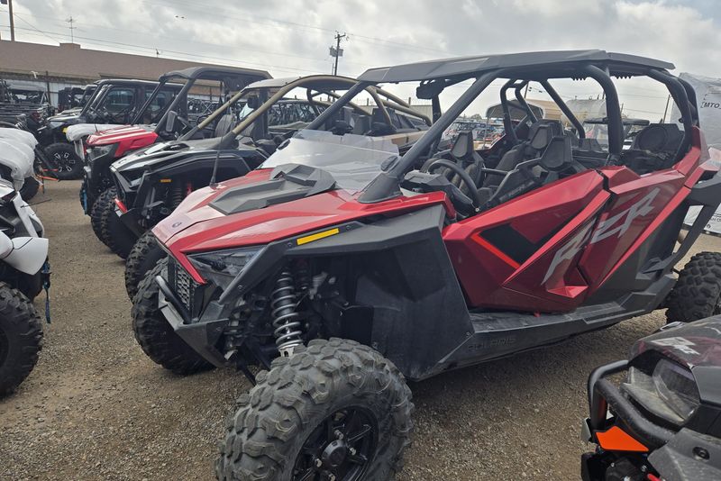 2023 POLARIS RZR PRO XP 4 ULTIMATE SUNSET RED RIDE COMMAND PACKAGE 