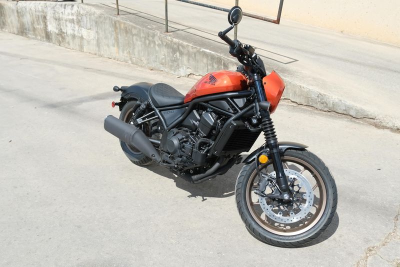 2025 HONDA REBEL 1100 DCT SE FLARE ORANGE METALLIC 