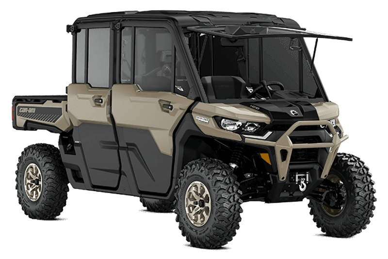 2025 CAN-AM DEFENDER MAX LONE STAR CAB HD10 STEALTH BLACK 