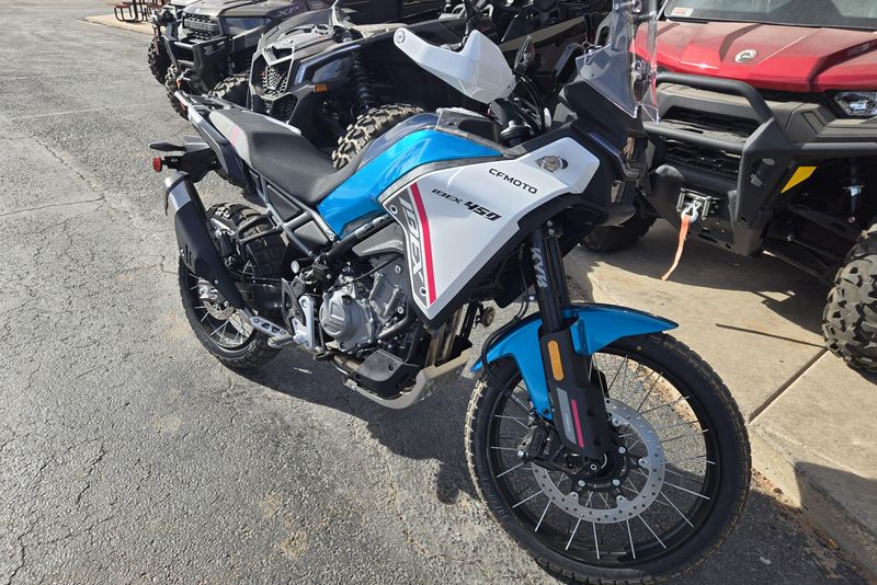 2025 CFMOTO IBEX 450 ZEPHYR BLUE 