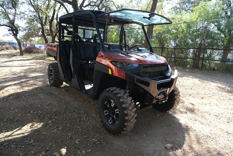 2025 POLARIS RANGER CREW XP 1000 PREMIUM ORANGE RUST 