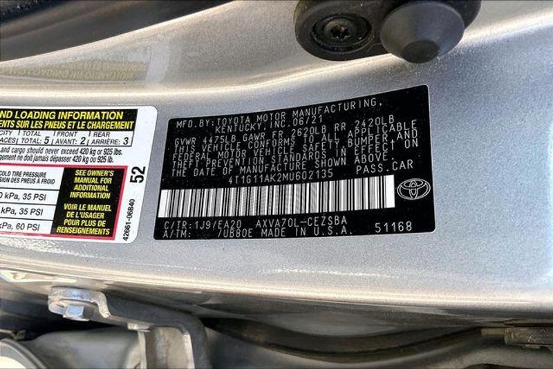 Used 2021 Toyota Camry SEImage 33