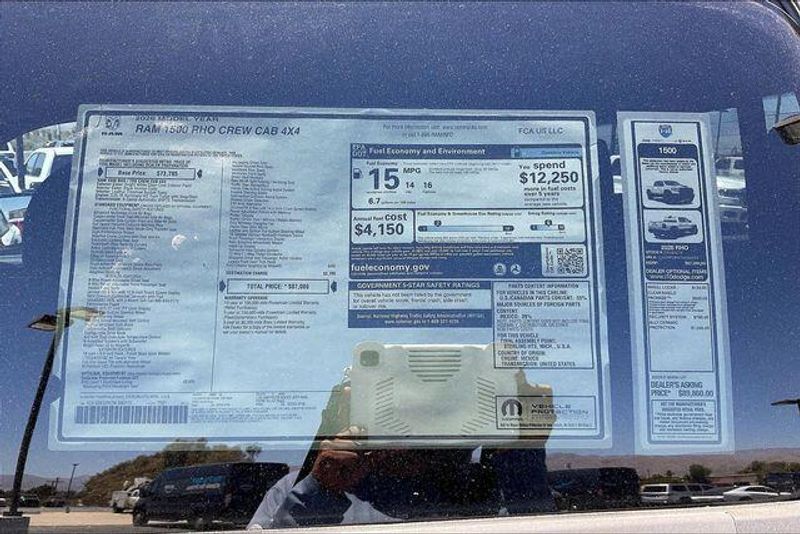 New 2026 RAM 1500 Rho Crew Cab 4x4 5