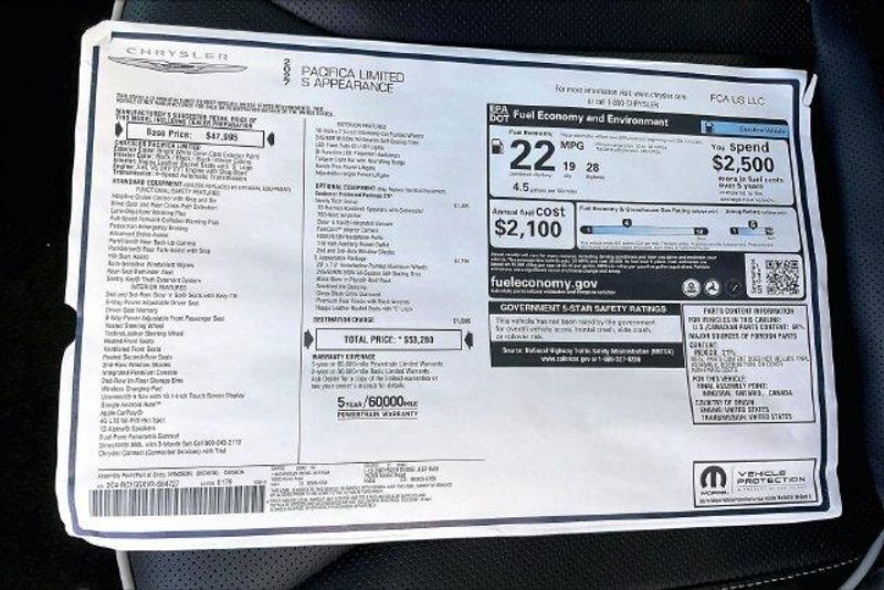 New 2027 Chrysler Pacifica LimitedImage 14