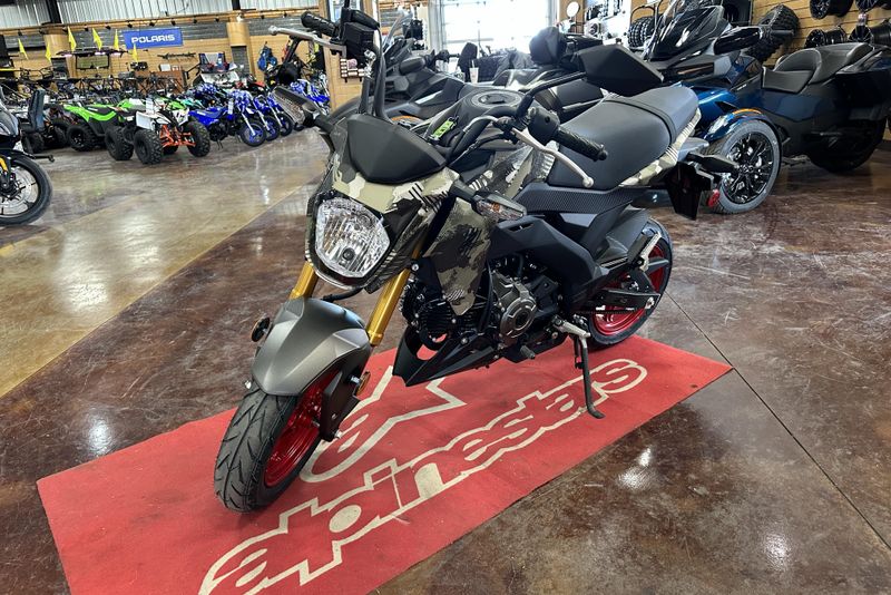 2025 KAWASAKI Z125 PRO CYPHER CAMO TAN 