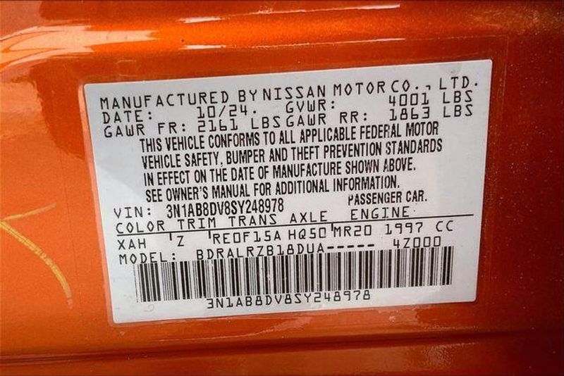 Used 2025 Nissan Sentra SRImage 33