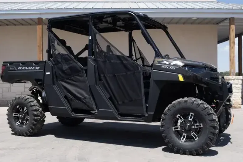 2025 POLARIS RANGER CREW XP 1000 TEXAS EDITION BLACK CRYSTAL 