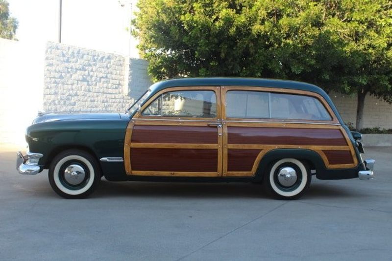 1950 Forester Ford Woody in a Green exterior color. BEACH BLVD OF CARS beachblvdofcars.com 