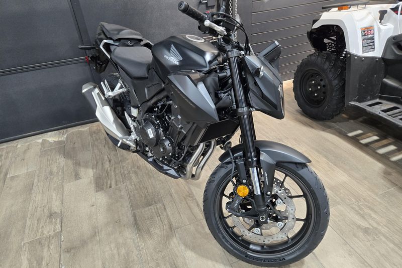 2025 HONDA CB500F ABS MATTE BLACK METALLIC 