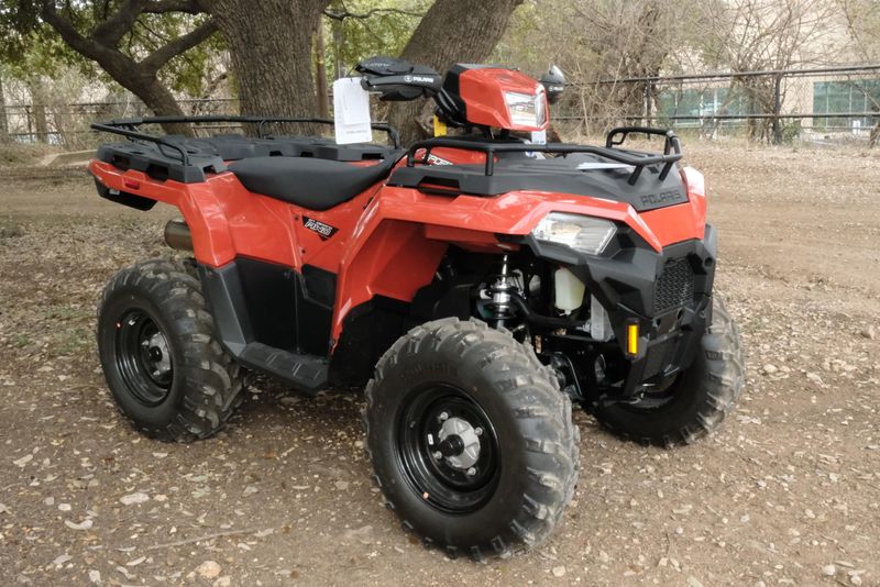 2025 POLARIS SPORTSMAN 450 HO EPS ORANGE RUST 