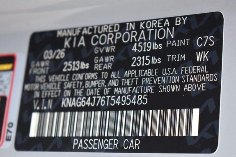 New 2026 Kia K5 GT-LineImage 38