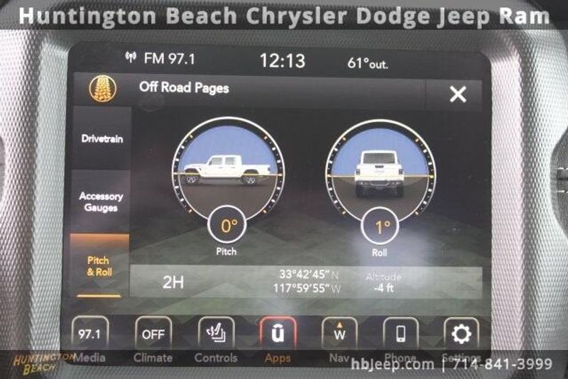 2022 Jeep Gladiator OverlandImage 34