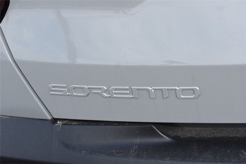 2023 Kia Sorento X-Line EX in a Wolf Gray exterior color and Blackinterior. Raymond Auto Group 888-703-9950 raymonddeals.com 