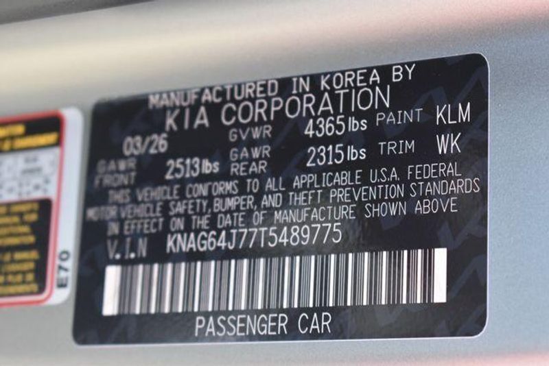 New 2026 Kia K5 GT-LineImage 36