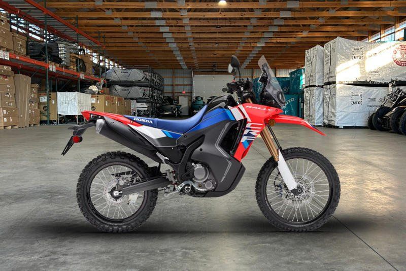 2025 Honda CRF 300L RALLY RED Image 2