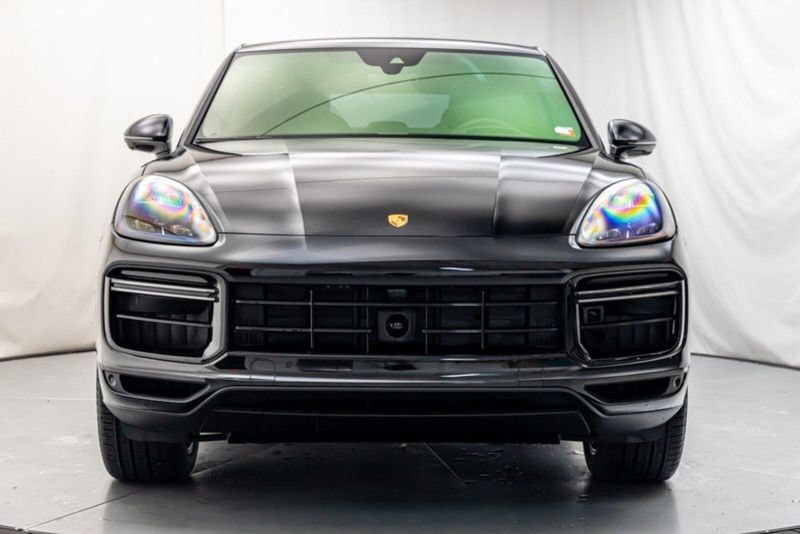 2023 Porsche Cayenne Turbo S E-Hybrid in a Chromite Black Metallic exterior color and Blackinterior. Lotus Manhattan 347-395-5714 lotusmanhattan.com 