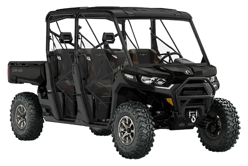2023 CAN-AM SSV DEF MAX TEX CAB 65 HD10 BK 23 Limited HD10 