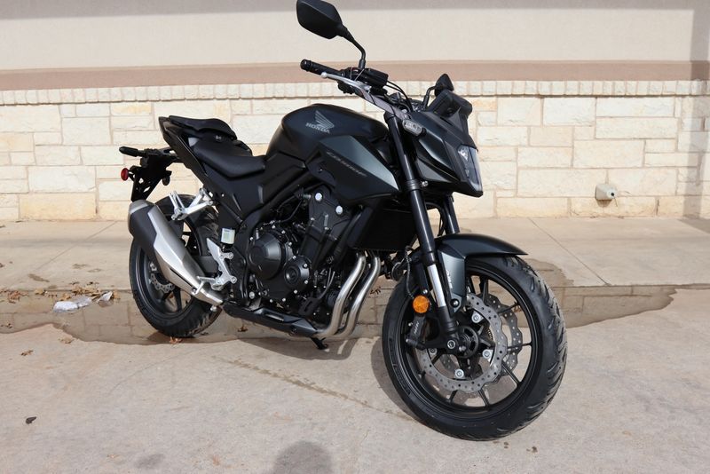 2025 HONDA CB500F ABS MATTE BLACK METALLIC 