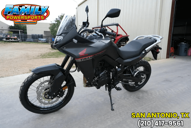 2024 HONDA TRANSALP MATTE BLACK METALLIC 