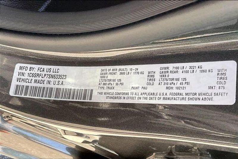 Used 2025 RAM 1500 RebelImage 33