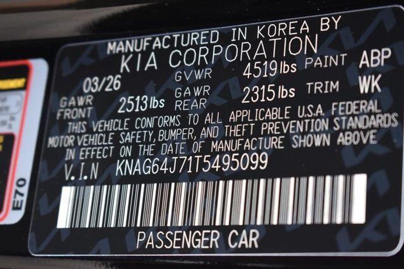 New 2026 Kia K5 GT-LineImage 38