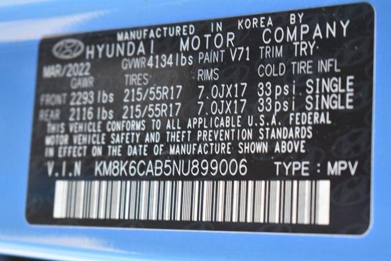 Used 2022 Hyundai Kona SELImage 33