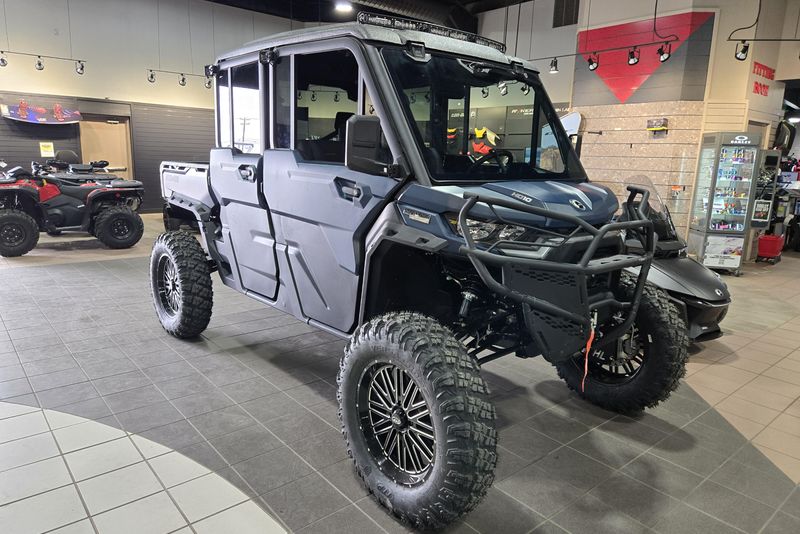 2025 CAN-AM DEFENDER MAX LIMITED CAB HD10 DUSTY NAVY 