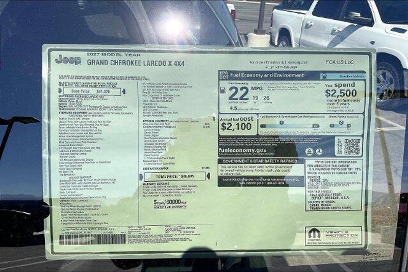 New 2027 Jeep Grand Cherokee Laredo X 4x4Image 16