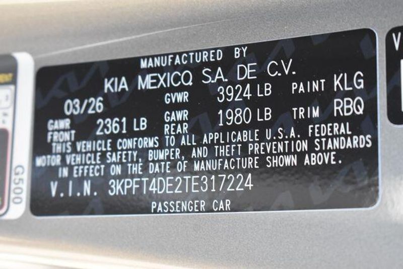 New 2026 Kia K4 LXSImage 32