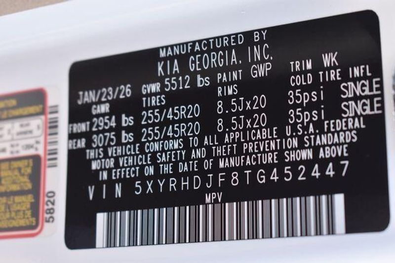 New 2026 Kia Sorento EXImage 39