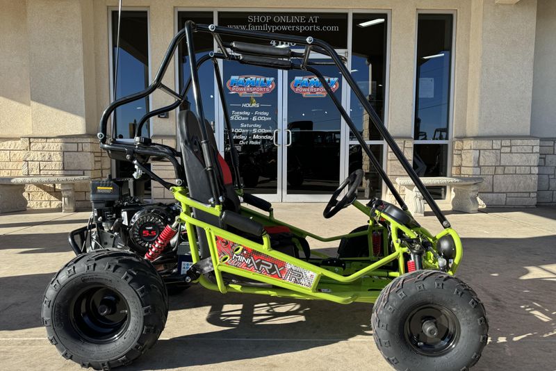 2024 TRAILMASTER MINI XRXR GREEN  in a GREEN exterior color. Family PowerSports (877) 886-1997 familypowersports.com 
