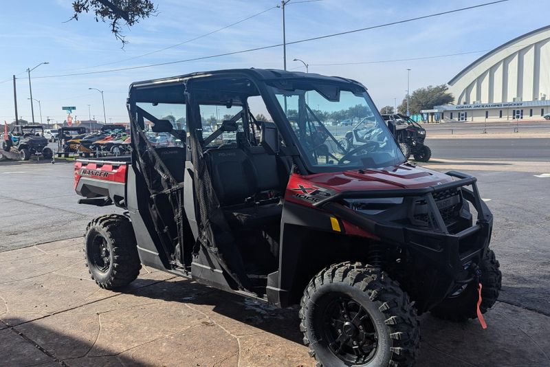 2025 POLARIS RANGER CREW XP 1000 PREMIUM SUNSET RED 