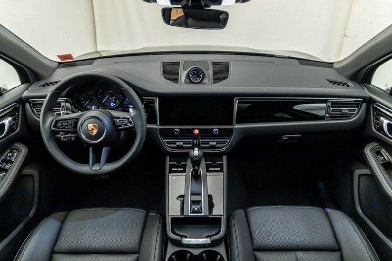 2024 Porsche Macan  in a Black exterior color and Blackinterior. Lotus Manhattan 347-395-5714 lotusmanhattan.com 