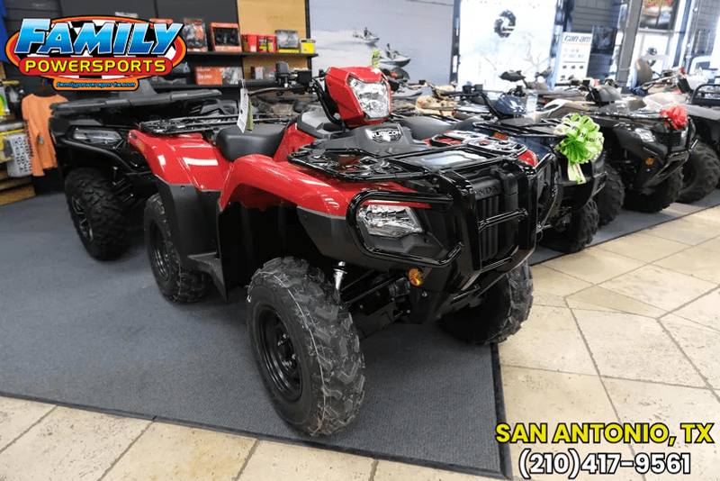 2025 HONDA FOREMAN RUBICON DCT EPS HERO RED 