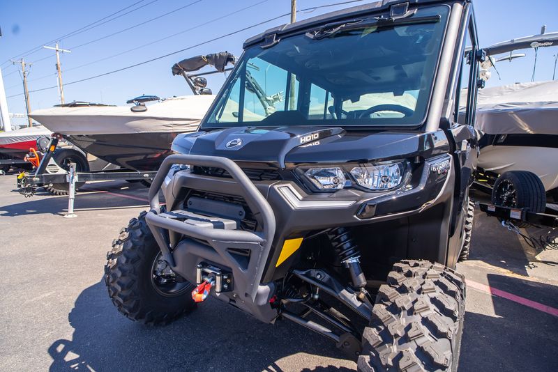 2024 Can-Am DEFENDER MAX LONE STAR CAB HD10 NIGHT BLACKImage 12