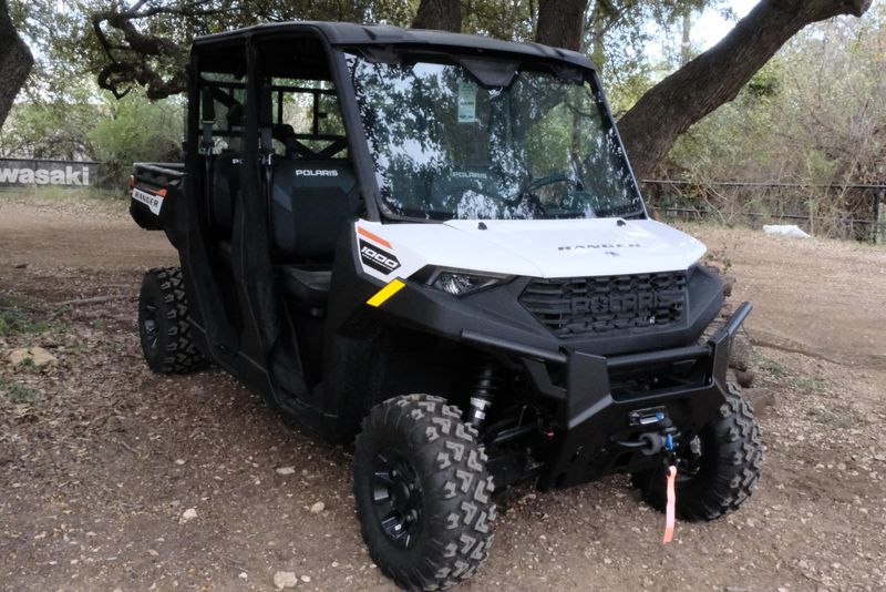 2025 POLARIS RANGER CREW 1000 PREMIUM WHITE LIGHTNING 