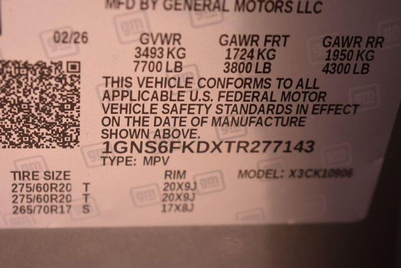 New 2026 Chevrolet Suburban PremierImage 43