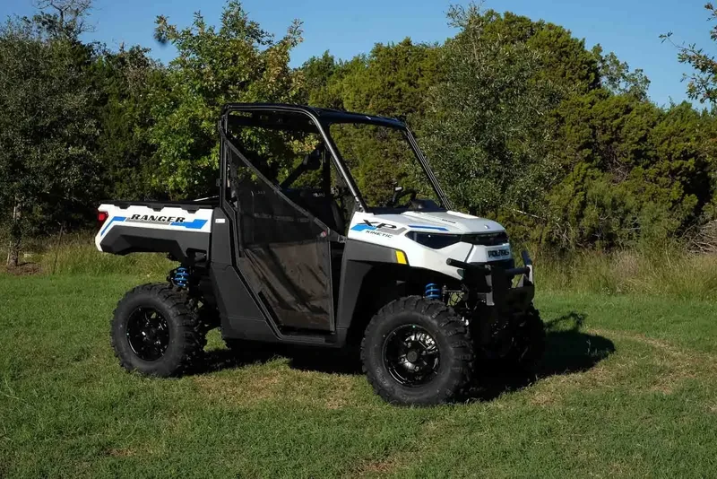 2024 Polaris RANGER XP KINETIC ULTIMATE ICY WHITE PEARLImage 6