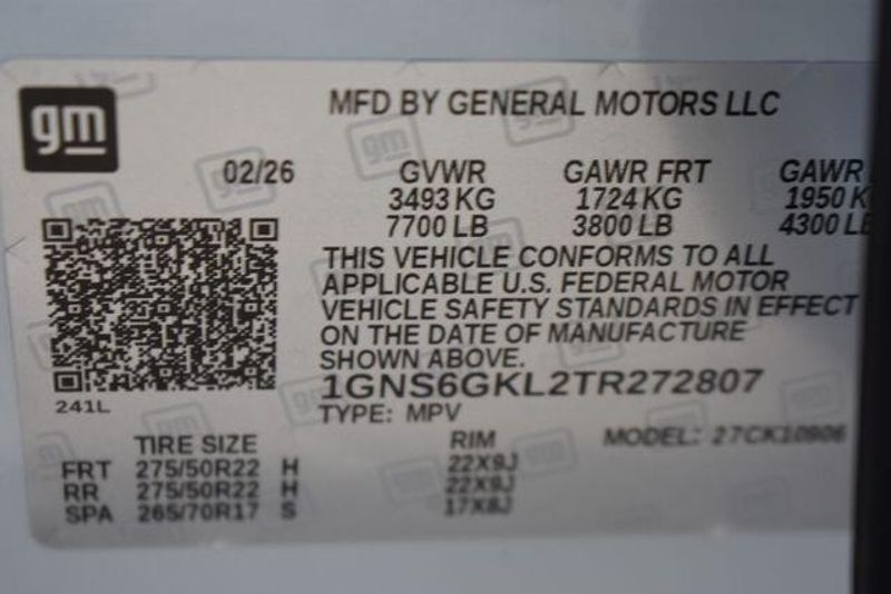 New 2026 Chevrolet Suburban High CountryImage 46