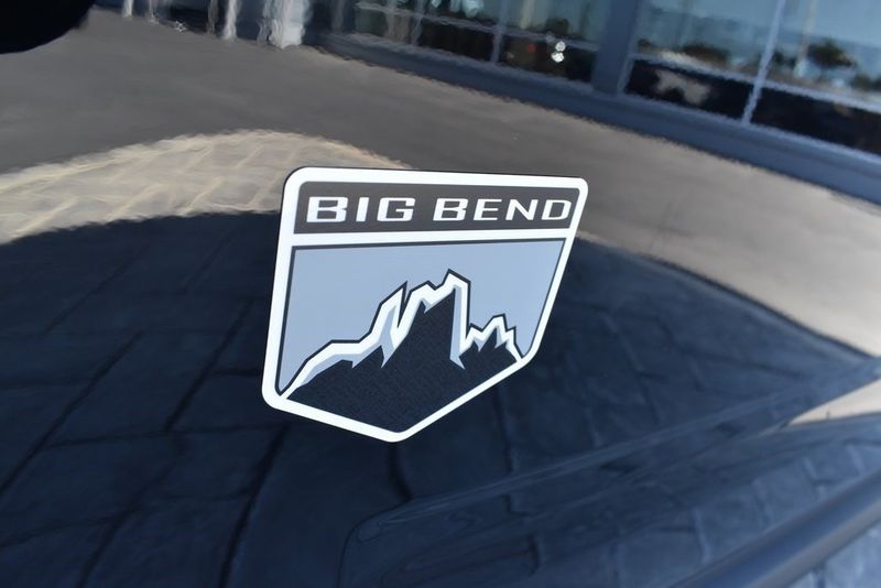 2024 Ford Bronco Sport Big Bend in a Shadow Black exterior color and Ebonyinterior. BEACH BLVD OF CARS beachblvdofcars.com 