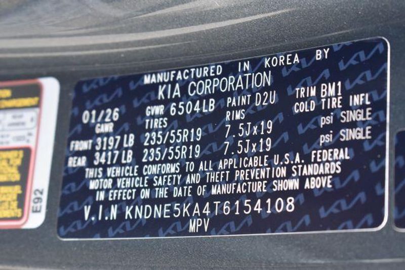 New 2026 Kia Carnival Hybrid SXImage 42