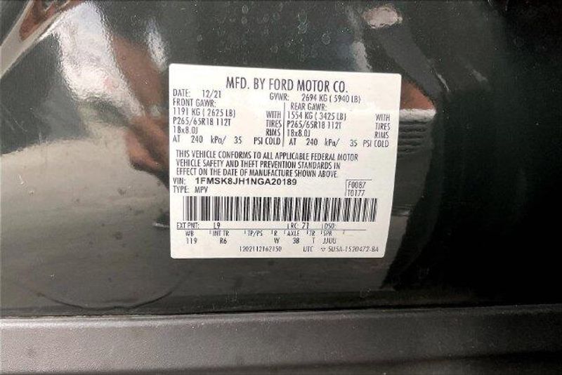Used 2022 Ford Explorer TimberlineImage 32
