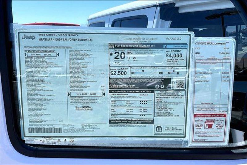 New 2026 Jeep Wrangler Unlimited 4-door SportImage 14