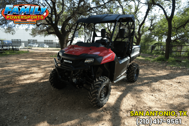 2025 HONDA PIONEER 700 HERO RED 