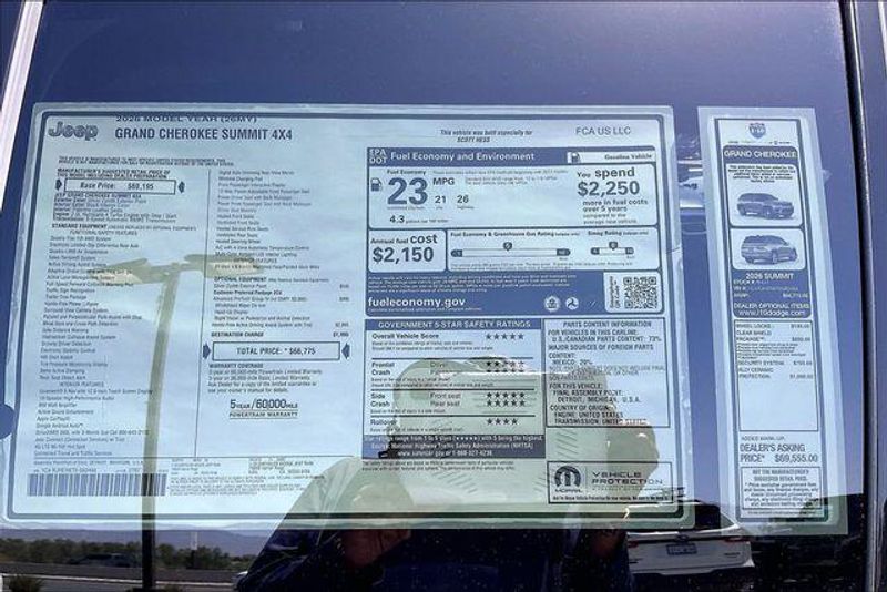 New 2026 Jeep Grand Cherokee SummitImage 16