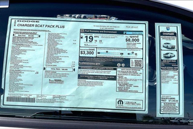 New 2026 Dodge Charger Scat Pack Plus 2-door AwdImage 16